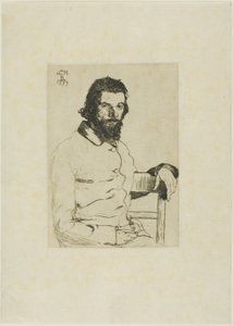 Portret van Meryon