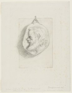 Profielportret van Charles Meryon