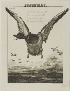 De Eend door Félix Henri Bracquemond