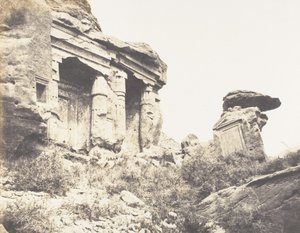 Djébel Selséleh Silsilis, Architecturale Steles Uitgehouwen in de C..., 1851-52, gedrukt 1853-54