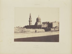 Kaire. Nâcéryeh Moskee door Félix Teynard