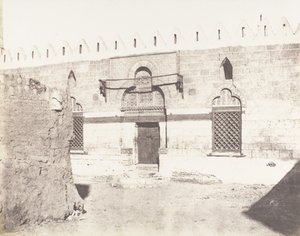 Souâdj, Tombeau de Mouràd-Bey - Entrée de la Mosquée, 1851-52, gedrukt 1853-54 door Félix Teynard