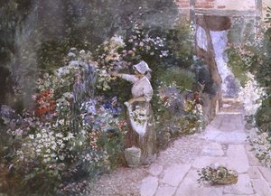 Bloemen Plukken door Florence Agnes Mackay