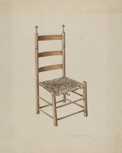 Ladderrugstoel door Florence Grant Brown