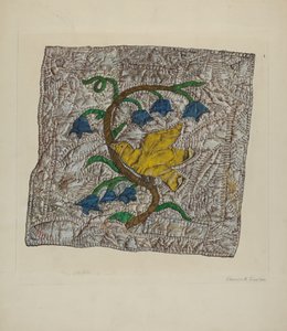 Quiltblok: "Standvastigheid" door Florence Truelson