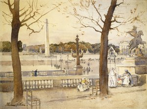 Place de la Concorde door Florence Vincent Robinson