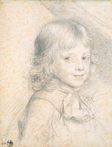 Portret van Philippe de Savoie als kind door Florent de La Mare Richart