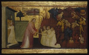 Sint Laurentius bevrijdt zielen uit het vagevuur