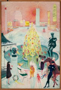 Kerstmis door Florine Stettheimer
