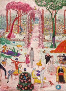 Zondagmiddag op het Platteland door Florine Stettheimer