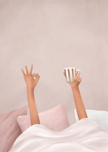 Een gezellige kop koffie in de ochtend