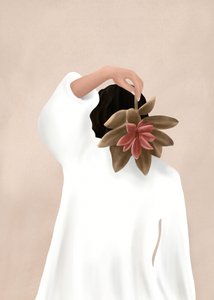 Zachte bloei van vetplanten