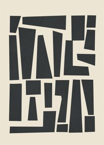 Moderne abstracte vormen door Flow Line