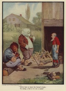 We zijn hier om het boerenvak te leren; om een dorsvlegel te zwaaien of een spade te gebruiken. door Floyd V. Campbell