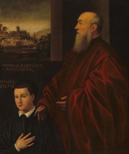Andrea Renier en zijn zoon Daniele