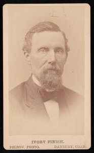 Portret van B.B. Kellogg, voor 1876