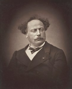 Alexandre Dumas, fils Franse romanschrijver en toneelschrijver, 1824-1895. door Fontaine