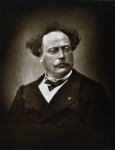 Alexandre Dumas de Jongere, Franse schrijver, ca. 1865-1895 door Fontaine