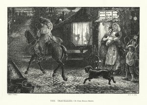  door Ford Madox (after) Brown