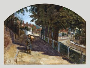 Heath Street, Hampstead door Ford Madox Brown