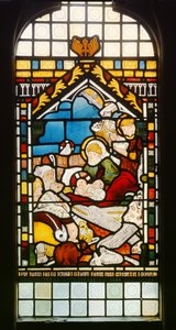 De Geboorte door Ford Madox Brown