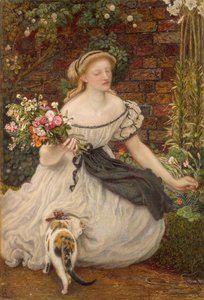 Het ruikertje door Ford Madox Brown