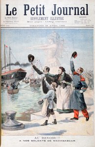 Vaarwel!!, Franse soldaten op weg naar Madagaskar, 1895