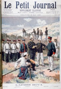 Het Hova-leger, Madagaskar, 1895
