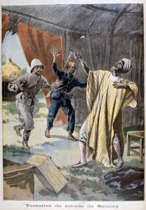 De poging tot zelfmoord van Samori Ture, 1899