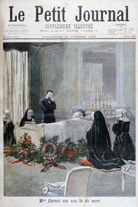 De dood van de zoon van Marie François Sadi Carnot, 1898 door Fortuné Méaulle