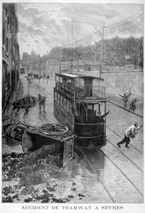 Tramongeluk, Sèvres, Parijs, 1897
