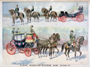 Soorten galakoetsen, 1896 door Fortuné Méaulle