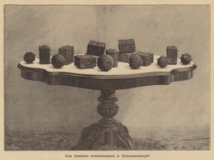 Armeense bommen in Constantinopel door Fortune Louis Meaulle