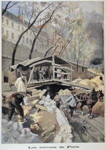 Chantier dans Paris - in 