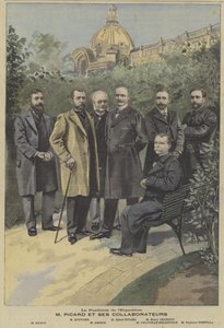 De organisatoren van de Wereldtentoonstelling 1900 in Parijs