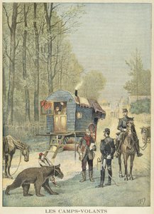 Volkstelling van reizigers in Frankrijk, uit 