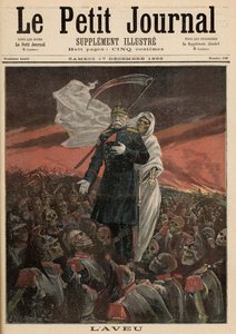 De biecht: Otto Von Bismarck (1815-98) met de dood, uit 