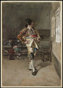 Toreador, 1869 door Fortuny y Carbó