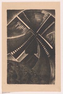 En beneden waren de mensen door Fré Cohen (signed by artist)