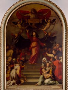 Onze-Lieve-Vrouw van Barmhartigheid door Fra (1472 1517) Bartolomeo