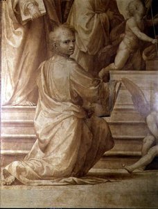 Het Grote Raad Altaarstuk, (detail) door Fra Bartolomeo