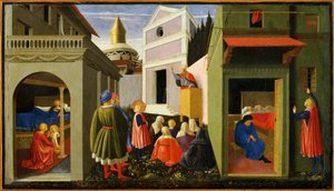 Italië, Rome, Verhalen van Sint Nicolaas door Fra (c.1387 1455) Angelico