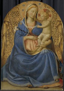 Madonna van Nederigheid, ca. 1440 door Fra  Angelico