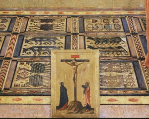 Kruisiging (detail) door Fra  Angelico