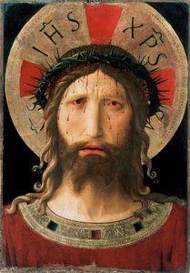 Hoofd van Christus met doornenkroon (1450)