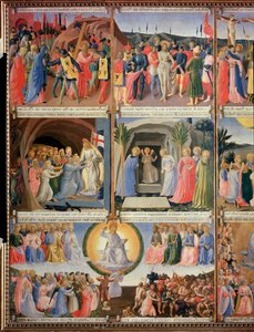 Leven van Christus, Armadio degli Argenti door Fra  Angelico