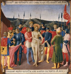 De Ontkleding van Christus door Fra  Angelico