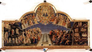 Het Laatste Oordeel door Fra  Angelico