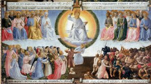 Het Laatste Oordeel door Fra  Angelico