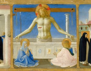 De opstanding van Christus (detail) door Fra Angelico